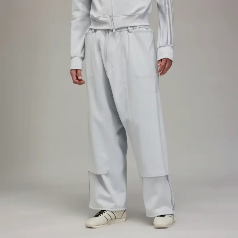 Y 3 Knitted Sweatpants Men's Light Gray-2