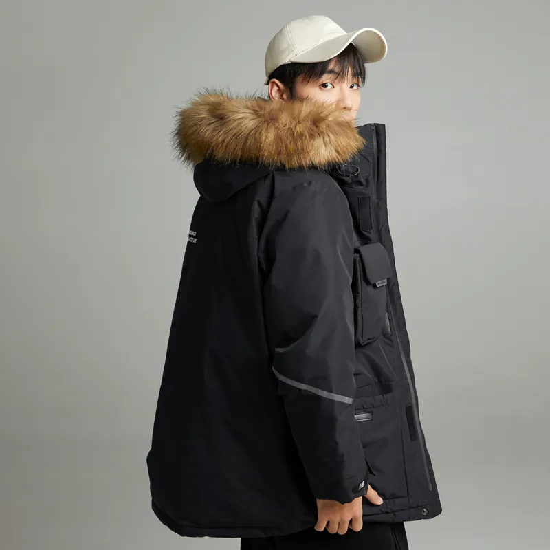 New Balance Down Jacket Unisex Black-4