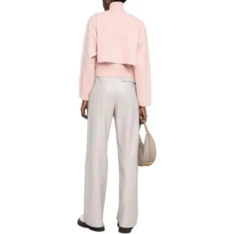 FENDI Cashmere Sweaters Women's Pink-3