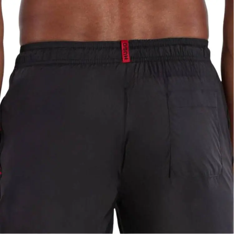 Hugo Logo Trim Swim Shorts-3