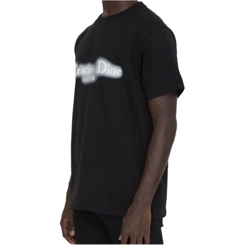 DIOR Logo Printed Crewneck T Shirt-3