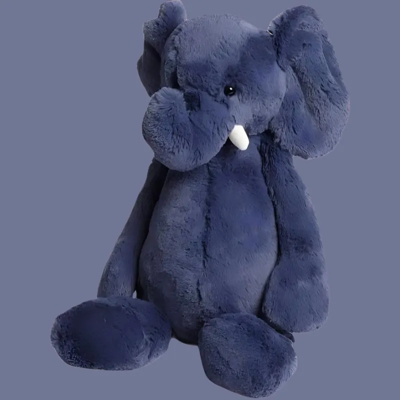 JELLYCAT Bashful Elephant Medium Stuffed Animal-4