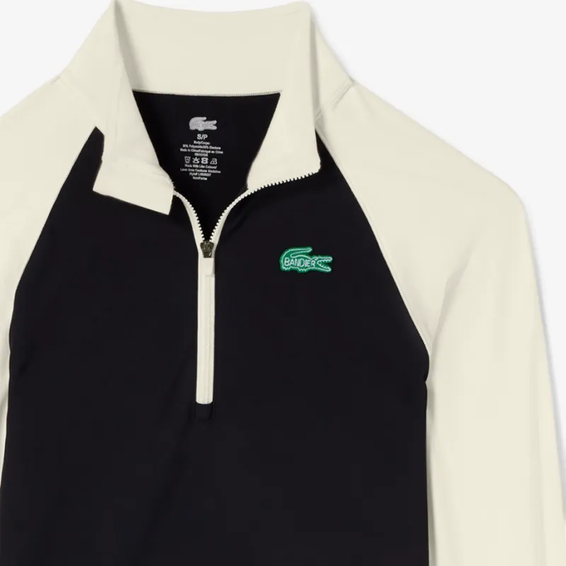 LACOSTE T-Shirts Women's Black/White-4