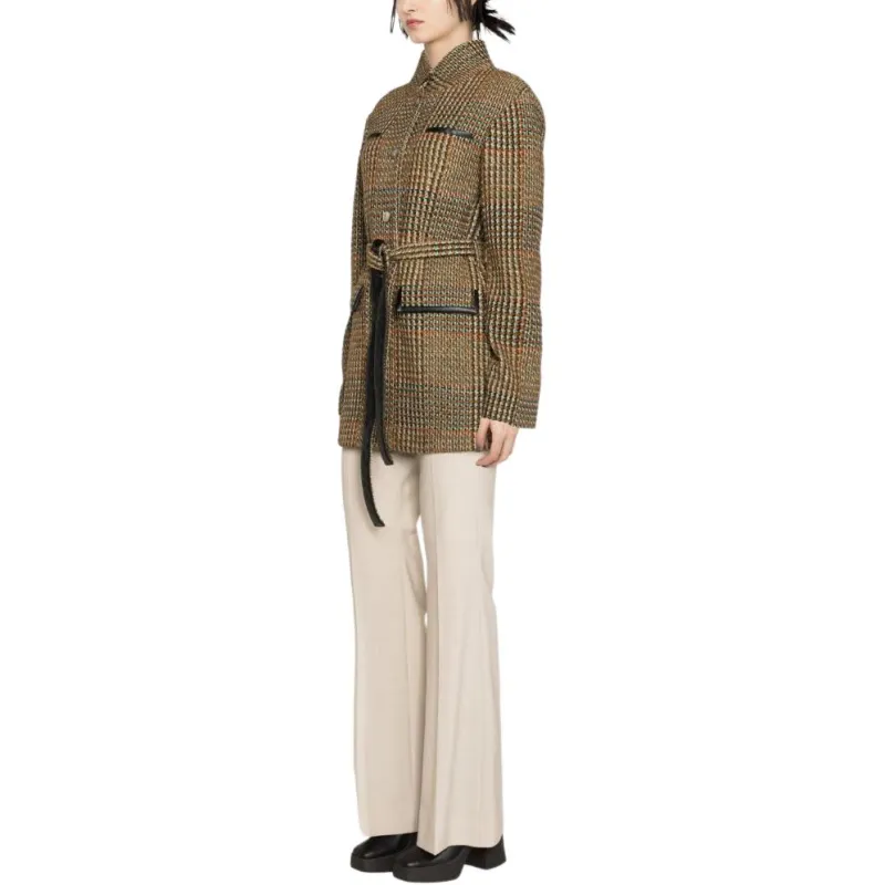 Stella McCartney Coat Women's Brown-4