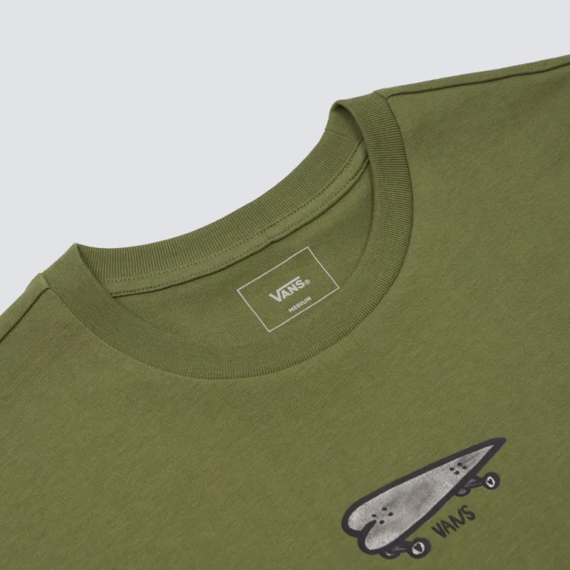 Vans x Asian Artist Collection T Shirt Unisex Green-2