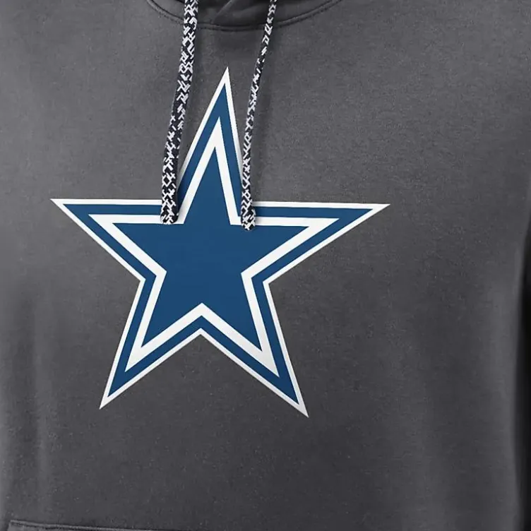 Nike Dallas Cowboys Sideline Team Issue Club Men's Nike Nfl Pullover Hoodie-2