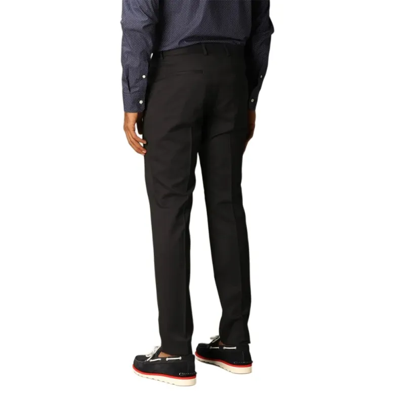 Zzegna Casual Pants Men Black-1