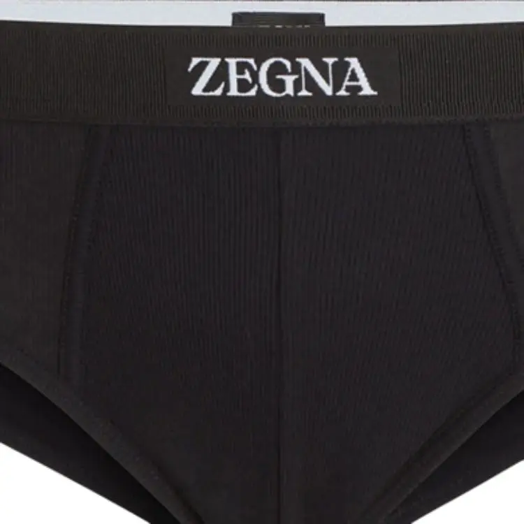 Ermenegildo Zegna Logo Waistband Briefs-3