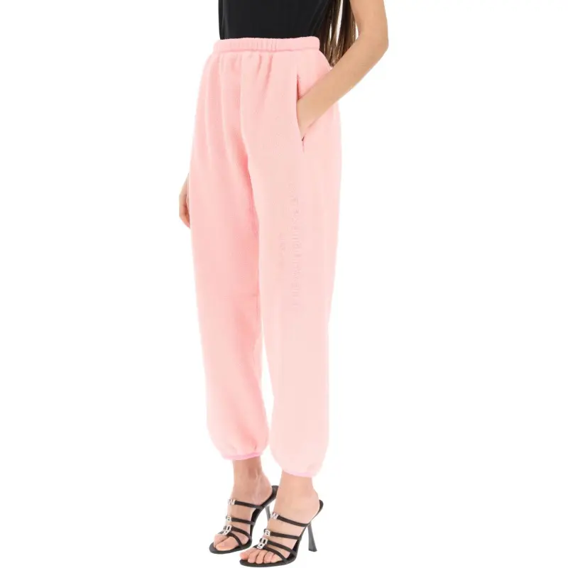 Alexander Wang Knitted Sweatpants Unisex Pink-3