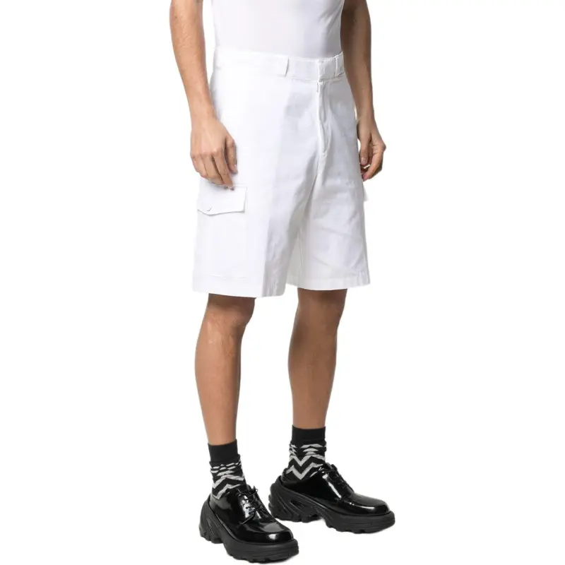 PRADA Cargo Shorts Men White-5