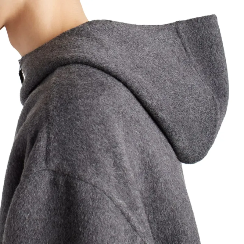PRADA Wool Hoodie Jacket-3