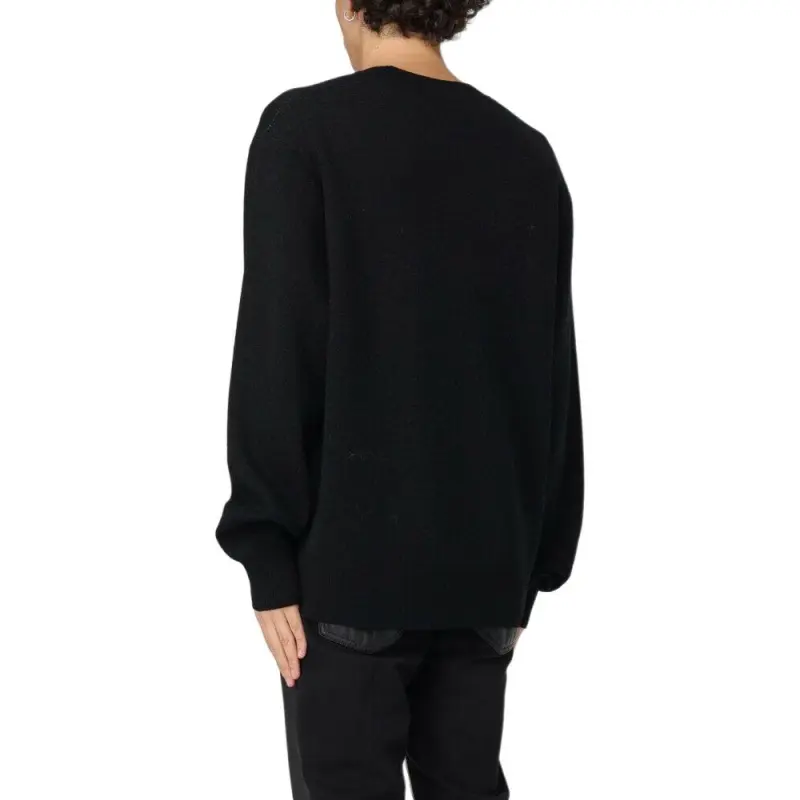 VERSACE JEANS COUTURE V Emblem Wool Jumper-3