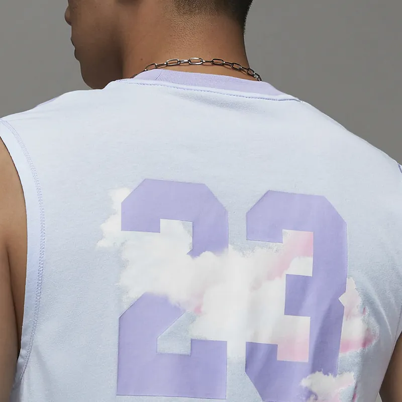 Jordan T Shirt Men's Frosty Lilac-5