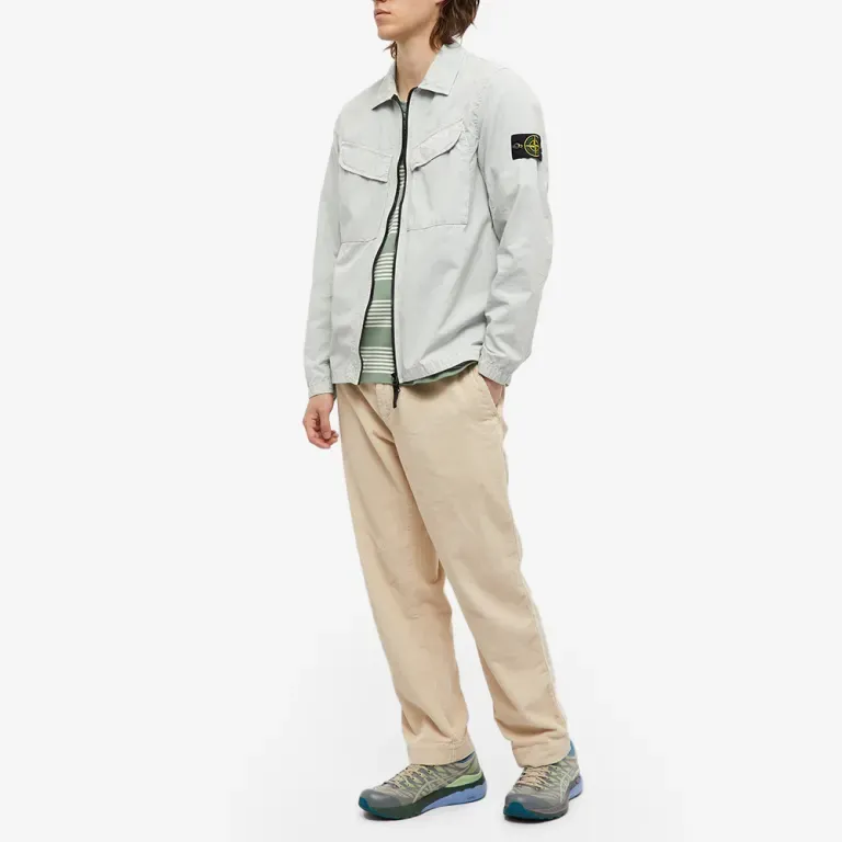STONE ISLAND FW22 Jackets Coats Men's Pearl Gray-2