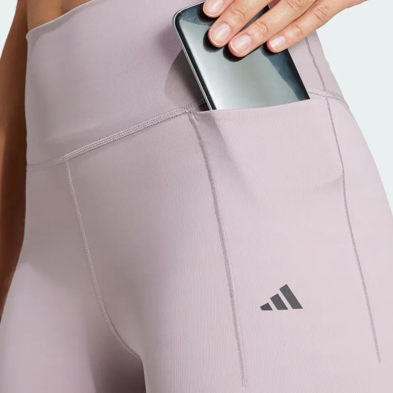 Adidas Free Shipping With AdiClub Optime Luxe 7/8 Leggings-4