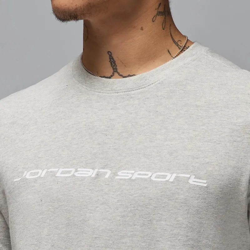 Jordan SS25 Quick Dry T Shirt Men's Gray-3