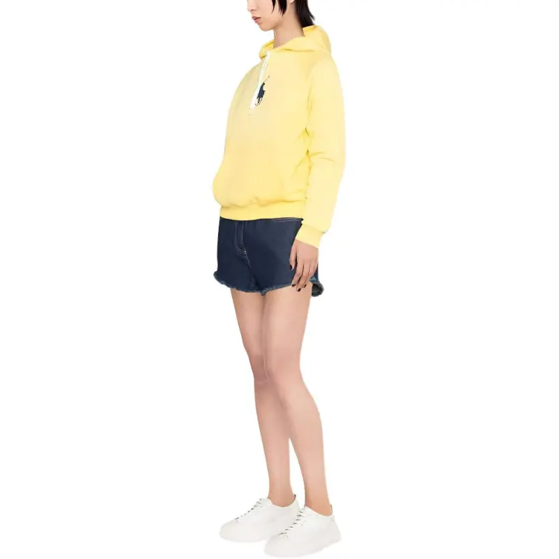 Polo Ralph Lauren SS23 Sweatshirt Women's Yellow-1