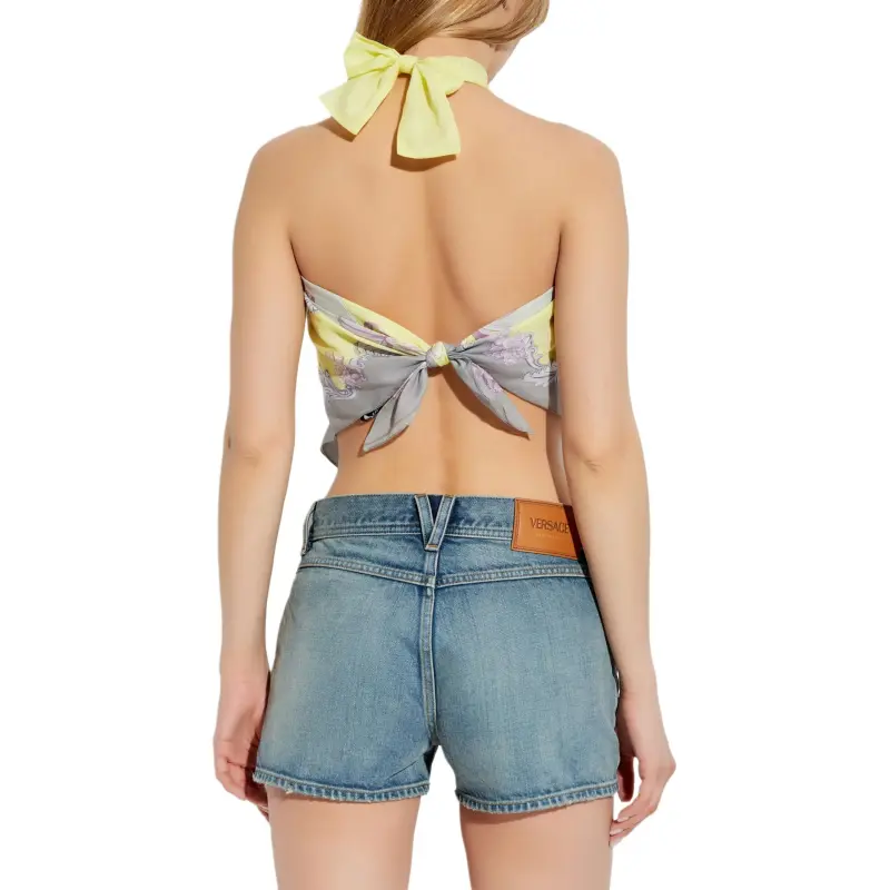 VERSACE Printed Top-2
