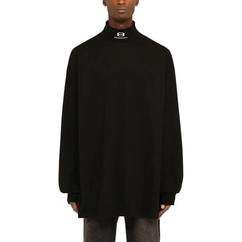 Balenciaga Sweater Regular Fit Men's Black-2