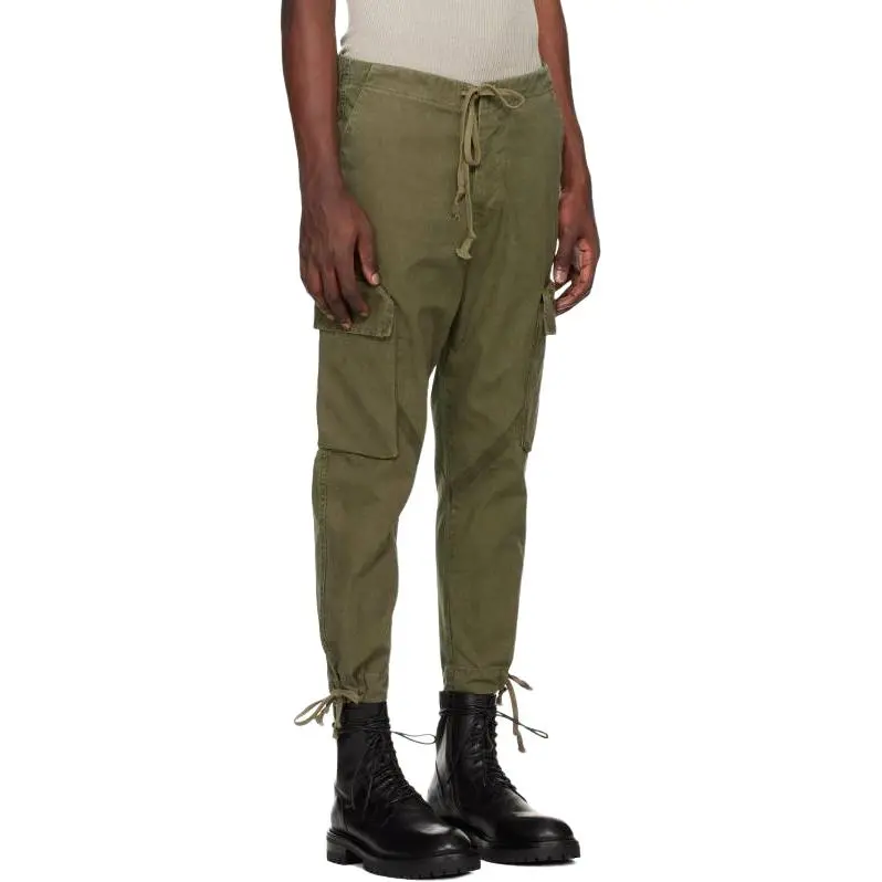 GREG LAUREN Cargo Pants Men's Khaki-2