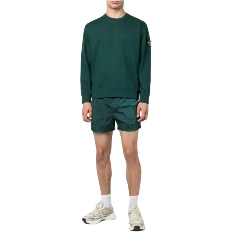 STONE ISLAND Casual Shorts Men's Green-2