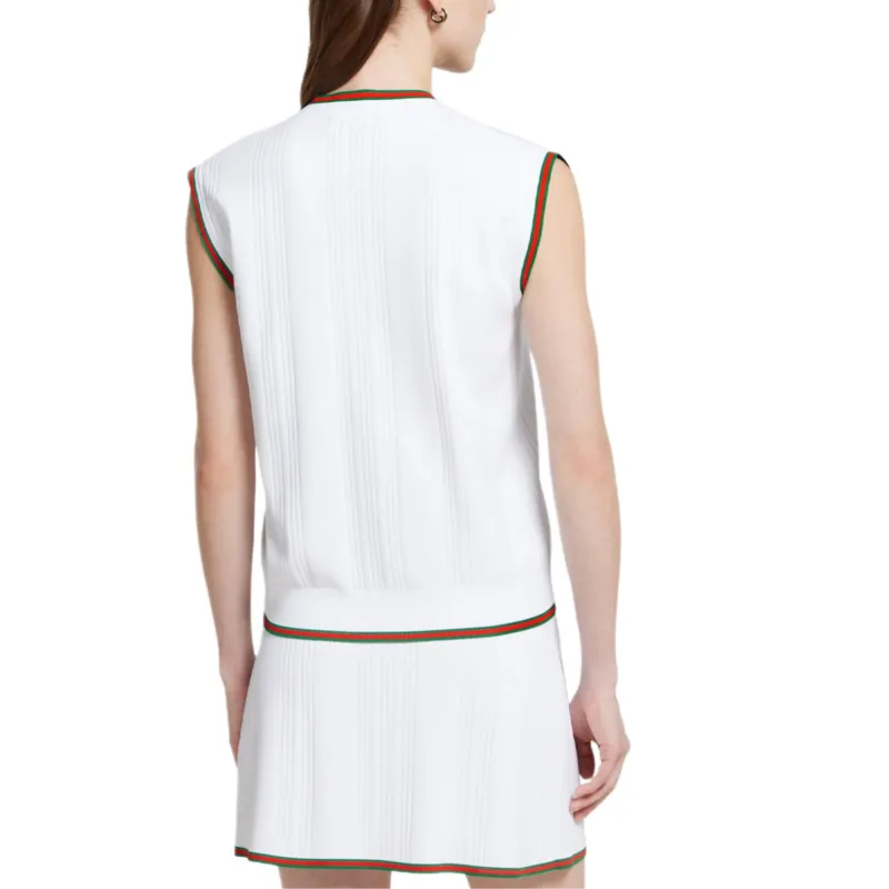 GUCCI Tank Tops Women's White-3