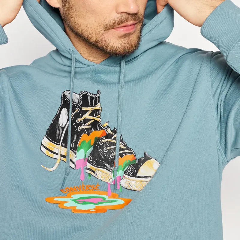 Converse Sweatshirt Unisex Vintage Blue-2