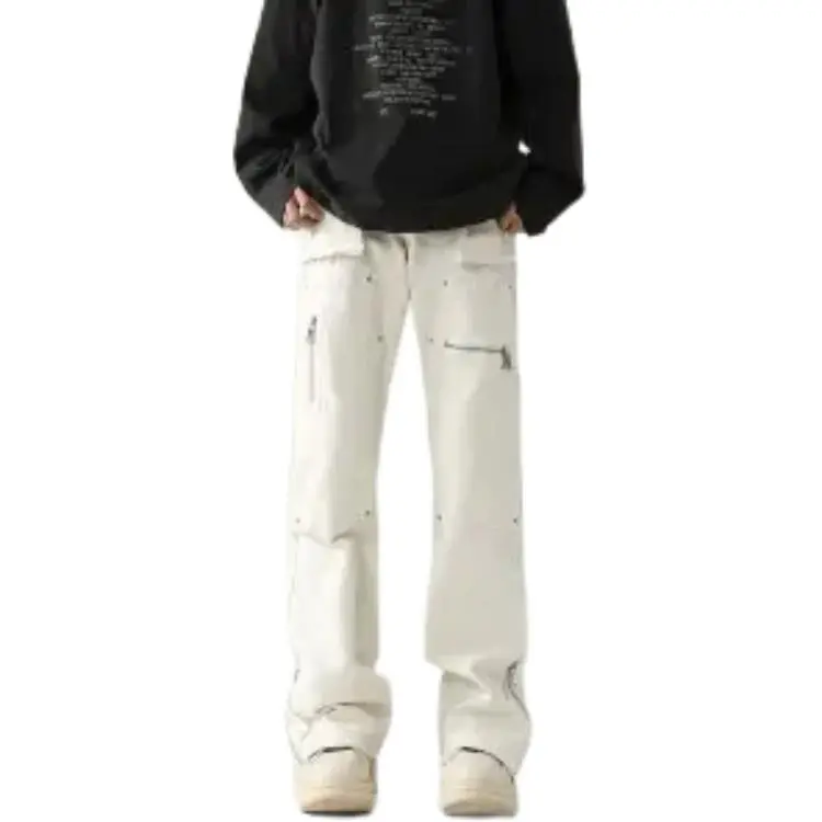 PAINT STAIN Jeans Unisex-14