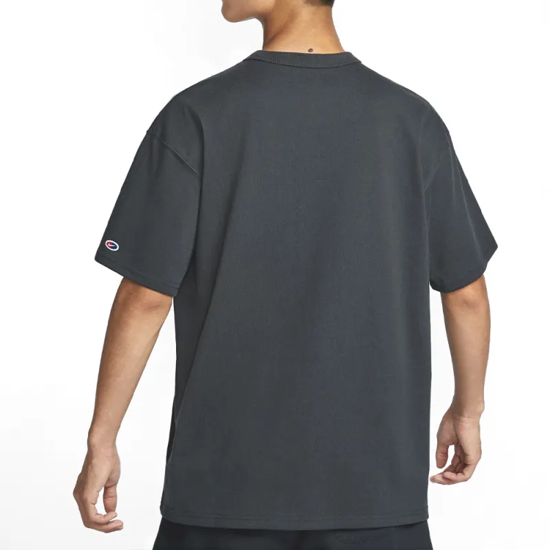 Nike Sportswear Essentials Series T Shirt Men's Gray Black-3