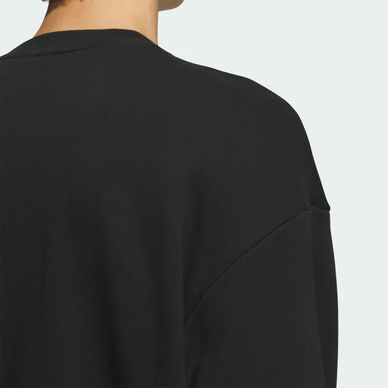Adidas FRENCH TERRY SWEATSHIRT Sweatshirt Unisex Black-5