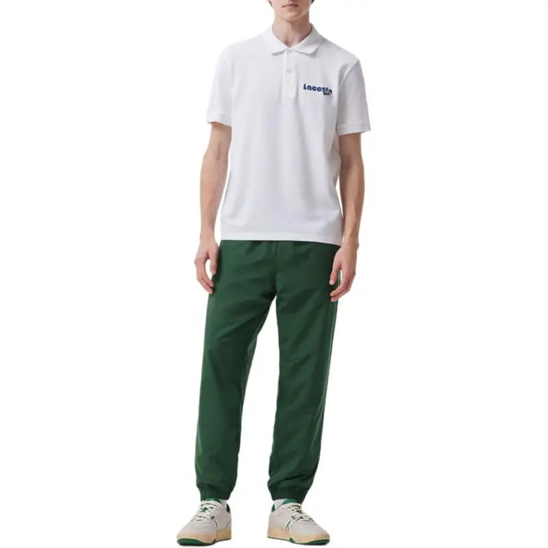 LACOSTE Polo Shirts Men White-3