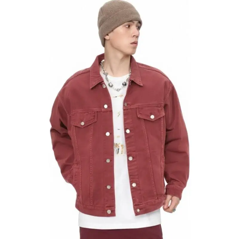 TESTUNG Denim Jackets Men-19