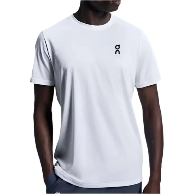 On T Shirts Men White-3