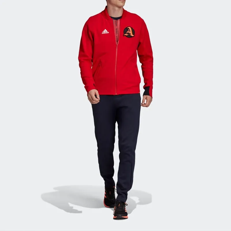 Adidas VRCT Jackets Men Light Scarlet-5