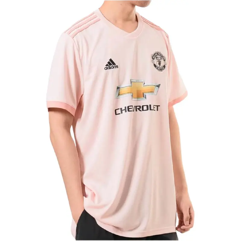 Adidas Manchester United F.C Soccer Jerseys Men's Pink-2