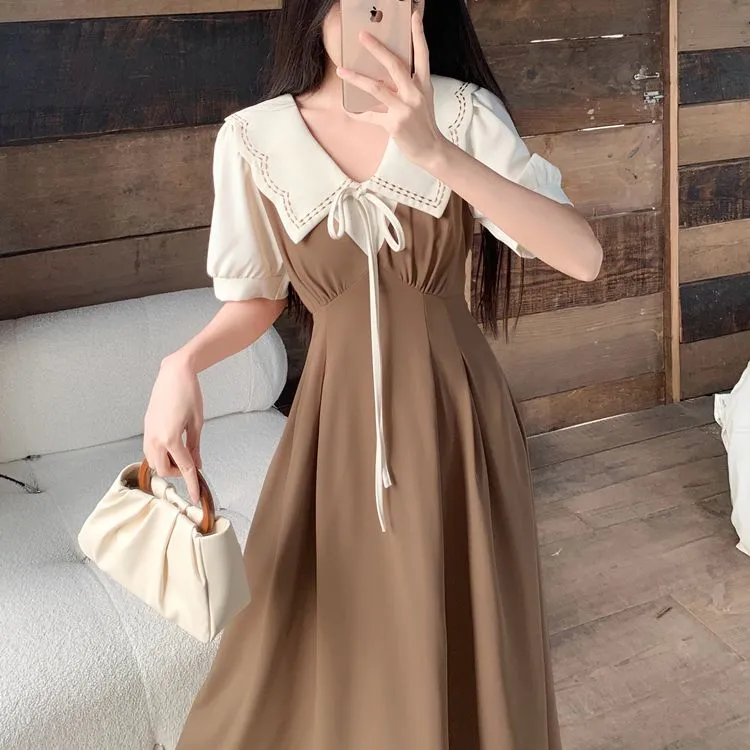 GULIANFEI Short Sleeved Dress Women's-3