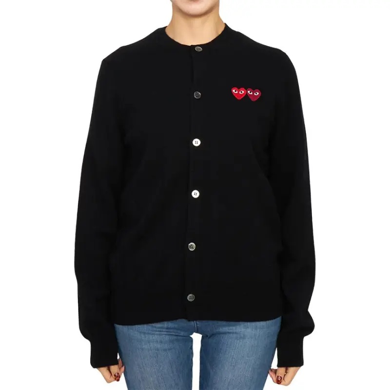 CDG Play Knitwear Men Black-2