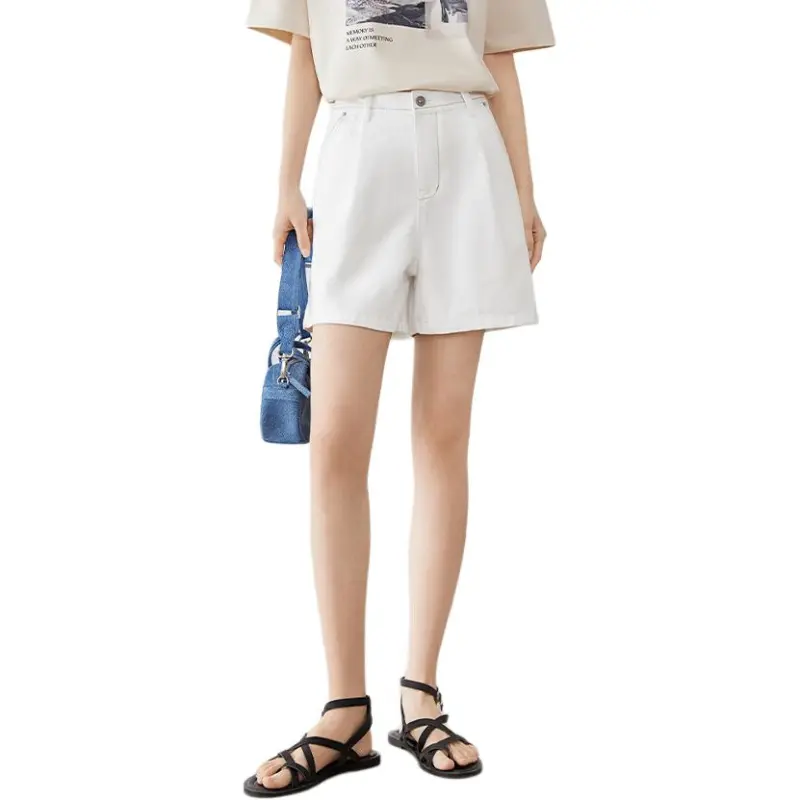 DIALOGUE Jeans Women's White Denim-4