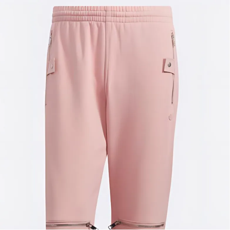 Adidas Originals Knitted Sweatpants Men Pink-5