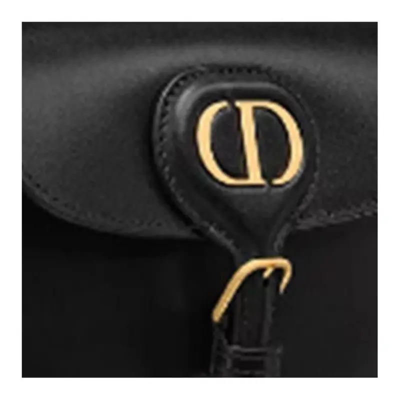 DIOR Bobby Smooth Cow Leather Crossbody Bag, Shoulder Bag Mini Women's Black-5