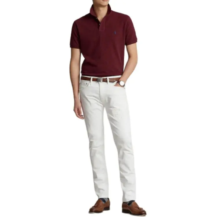 Polo Ralph Lauren Polo Shirt Men's Burgundy-2