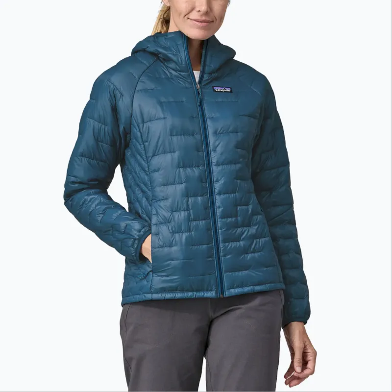 Patagonia Micro Puff Down Jacket Women's Blue-2