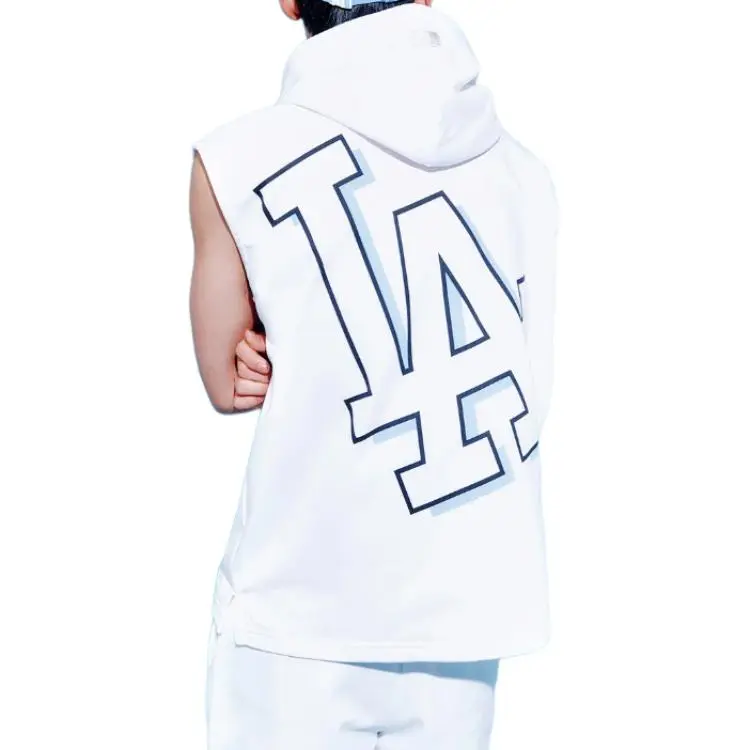 MLB Los Angeles Dodgers Sweatshirts Men White-5