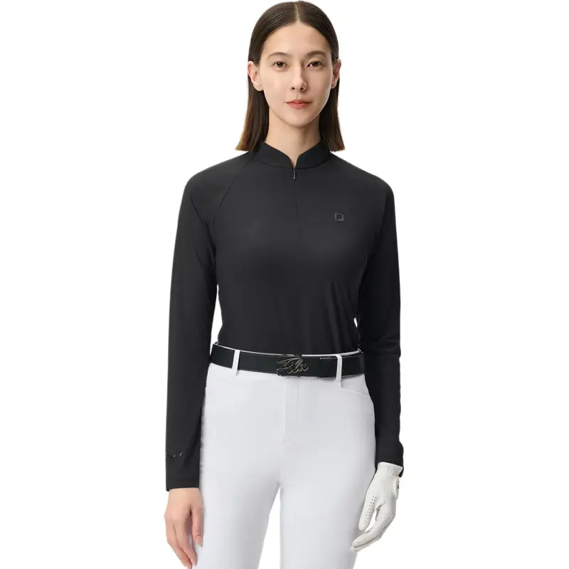 FILA Golf Series T Shirt Women's Pitch Black BK-3
