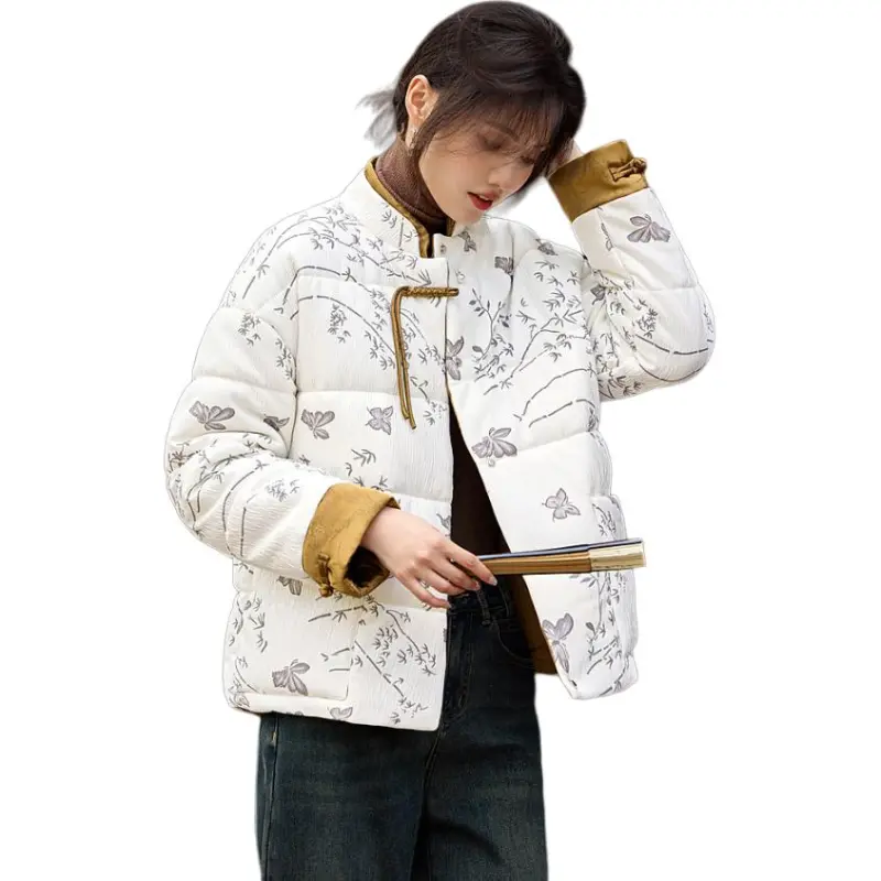 XWI Puffer Jackets Women's Ecru-4