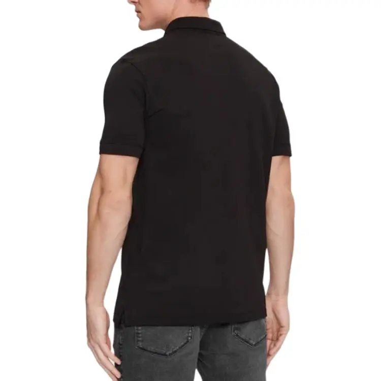 HUGO BOSS Logo appliqué Cotton Polo Shirt-3