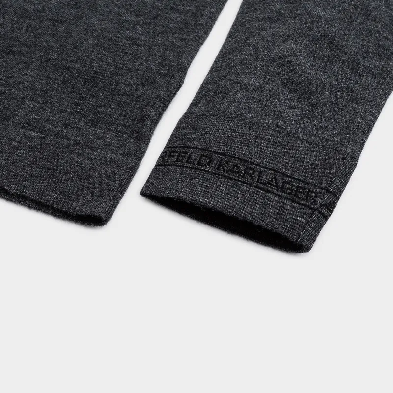 KARL LAGERFELD FW23 Sweater Men's Gray-2