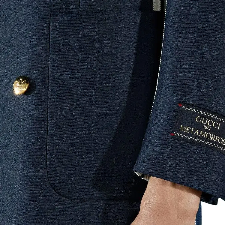 GUCCI X Adidas Polyester Formal Jacket-7