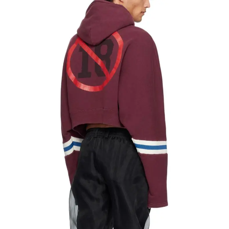 Doublet Sweatshirt Men's Burgundy-1