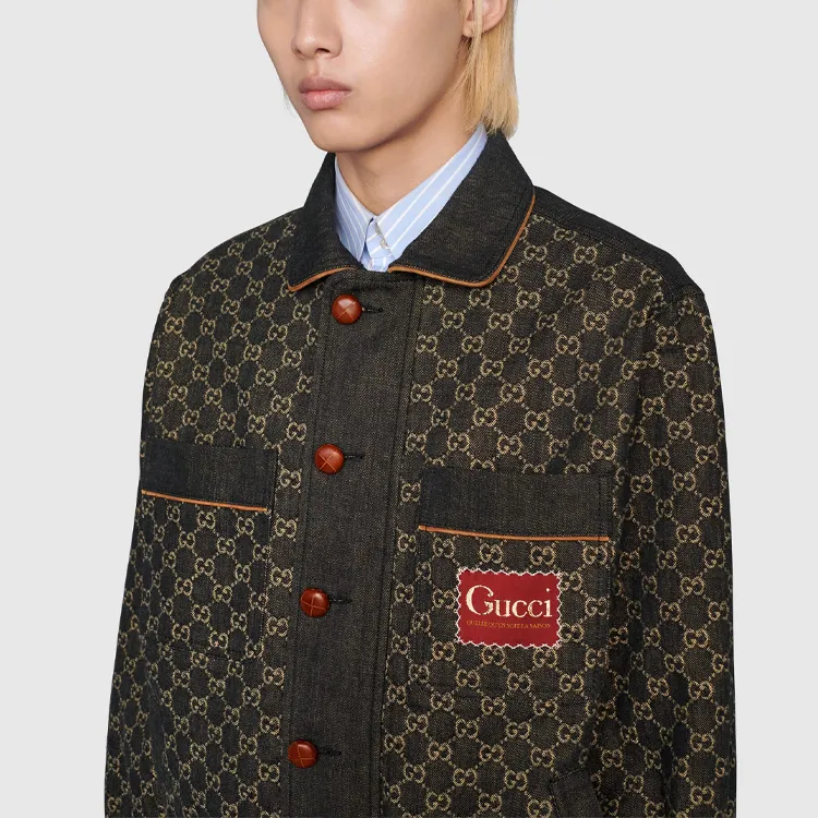 GUCCI Jackets Men Black-4